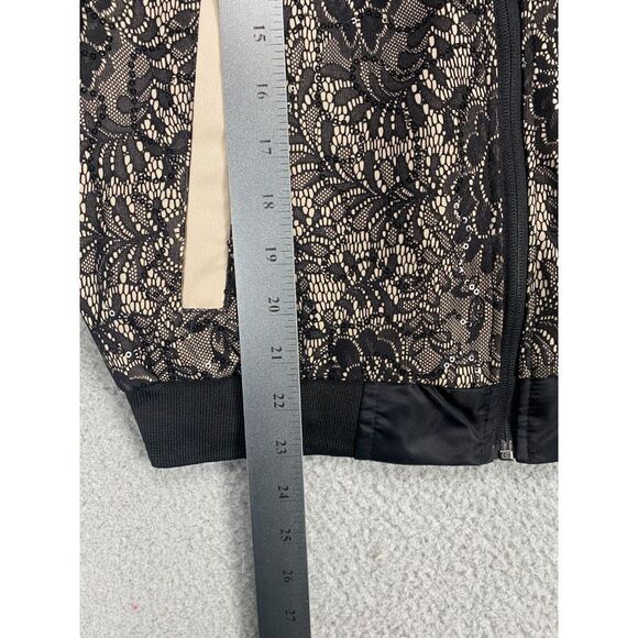 Gander Mountain Guide Series Jacket Womens Large Tan Black Bomber Full Zip‎ NEW - Picture 7 of 8